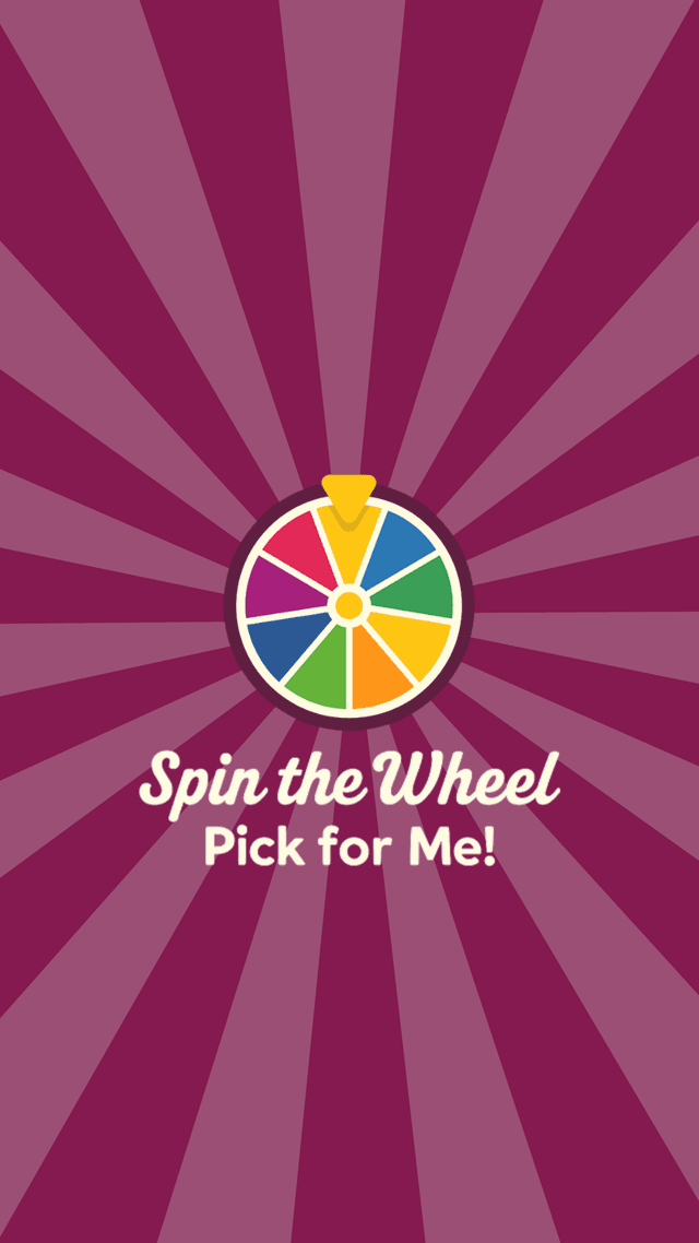 Spin the Wheel : Pick for me screenshot